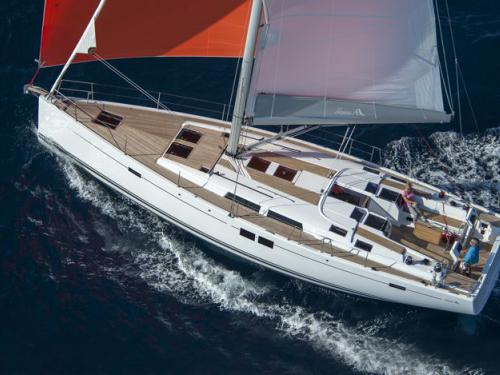 Sailing yacht Hanse 505 available for charter in Netsel Marmaris Marina