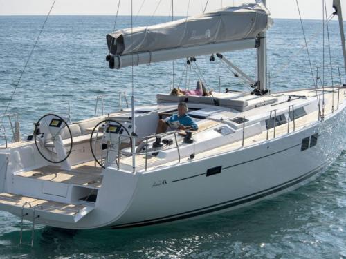 Sailing yacht Hanse 505 available for charter in Marmaris