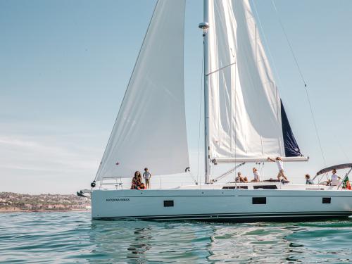 Sailboat Hanse 508 available for charter in Sant Antoni de Portmany