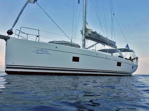 Yacht Hanse 508 available for charter in Olympic Marine
