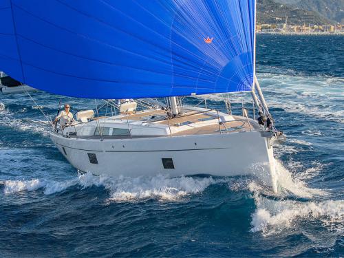 Sailing yacht Hanse 508 for rent in Lavrio