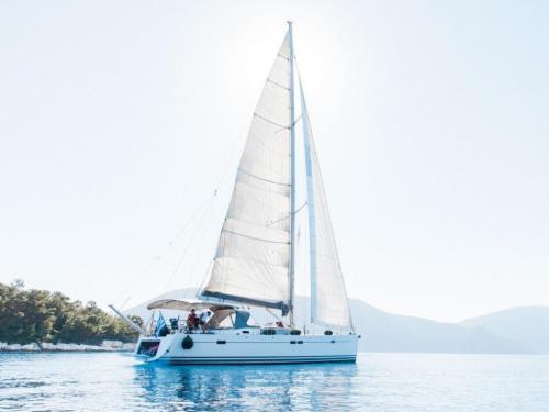 Sailing yacht Hanse 540e available for charter in Skiathos
