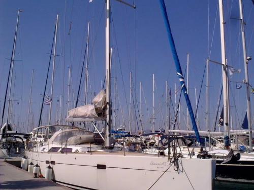 Yacht Hanse 540e for hire in Alimos Marina Kalamaki