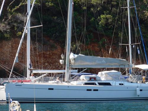 Sailboat Hanse 540e available for charter in Athens