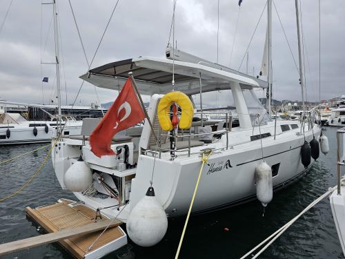 Yacht Hanse 548 for rent in Goecek