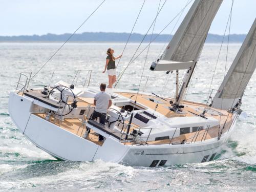 Sailing yacht Hanse 548 available for charter in Marina Kastela