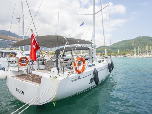 Sailboat Hanse 548 available for charter in Fethiye