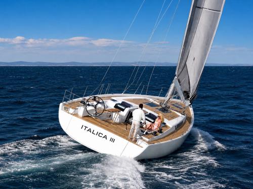 Sailboat Hanse 575 for hire in Golfo Aranci