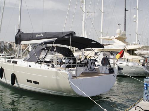 Sailing yacht Hanse 575 available for charter in Palma