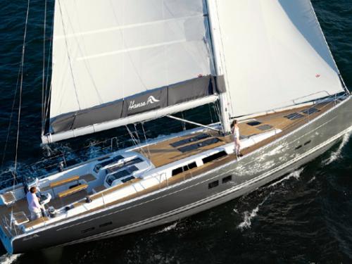Sailing yacht Hanse 575 for hire in ACI Marina Trogir