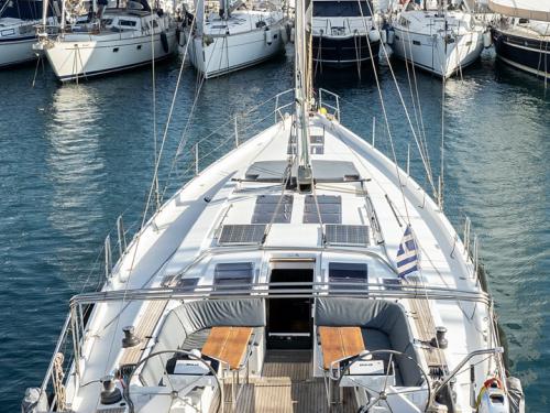 Yacht Hanse 575 available for charter in Kallithea