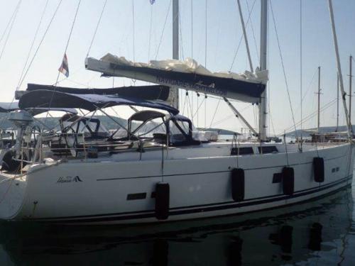 Sailing yacht Hanse 575 for charter in Komolac