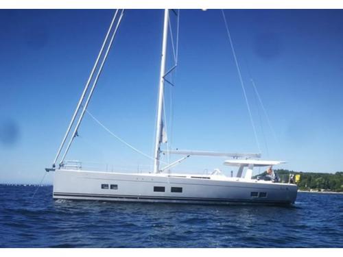 Sailboat Hanse 588 available for charter in Marmaris
