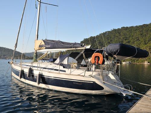 Sailing yacht Harmony 47 for charter in Karacasogut Marina