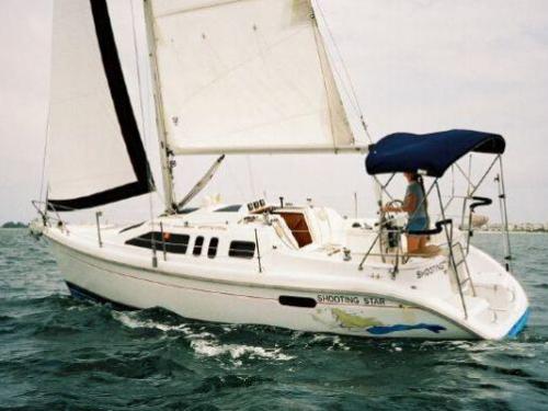 Segelboot Hunter 290 chartern in Tarpon Point Marina