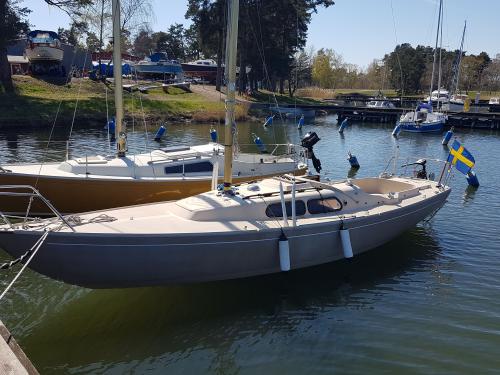 Yacht International Folkboat for hire in Krummin