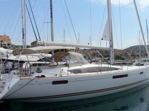 Yacht Jeanneau 53 available for charter in Sibenik
