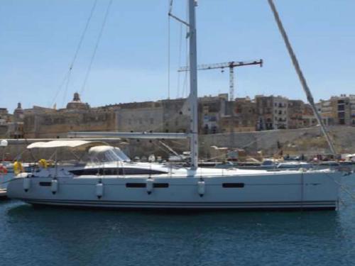 Sailing boat Jeanneau 53 for hire in Birgu
