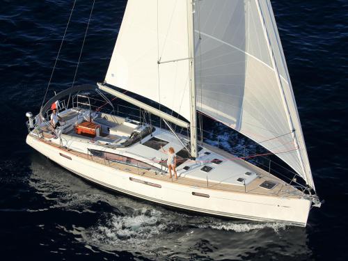 Sailing yacht Jeanneau 58 for hire in Port Lavrio