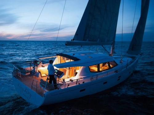 Yacht Moody 54 DS available for charter in Gouvia