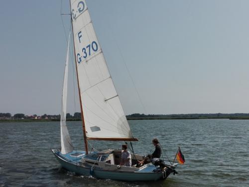 Yacht Nordic Folkboat for rent in Krummin Harbour