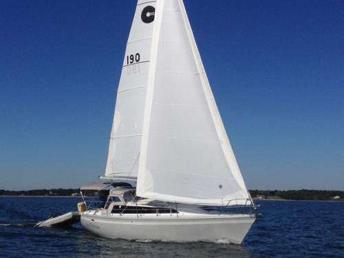 Sailboat O Day 322 available for charter in Popes Island Marina