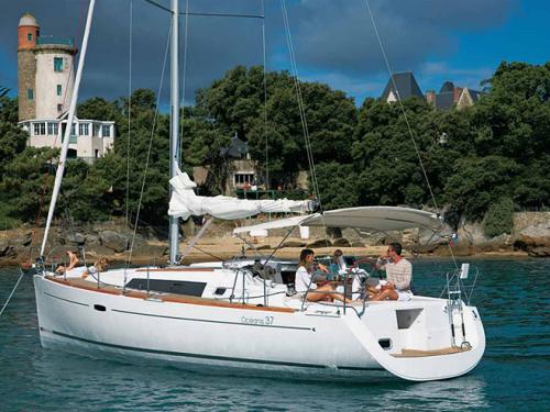 Sailing yacht Oceanis 37 available for charter in Lefkas