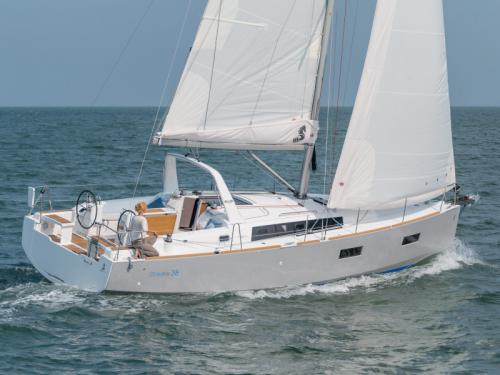 Sailing boat Oceanis 38 available for charter in Portisco