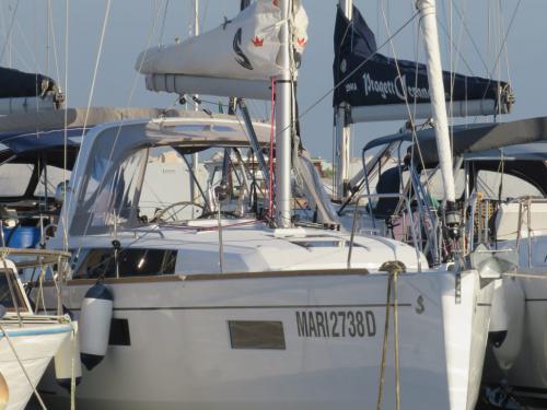 Yacht Oceanis 38 available for charter in Procida