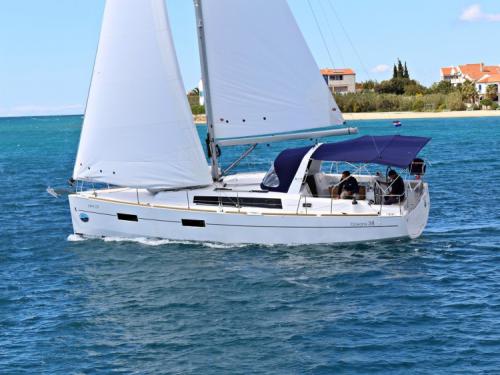 Sailboat Oceanis 381 for charter in Goecek