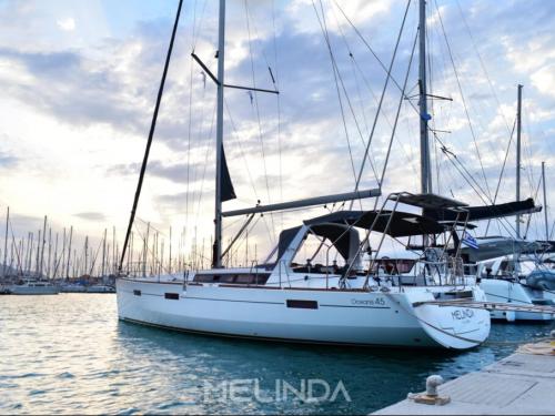 Sailing yacht Oceanis 45 for rent in Lefkas