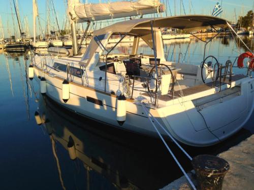 Sailboat Oceanis 45 available for charter in Parikia