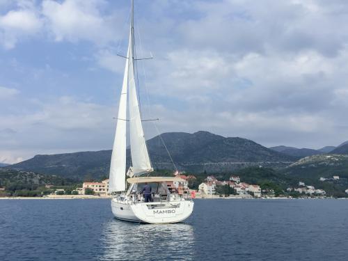 Sailing boat Oceanis 45 available for charter in Tivat
