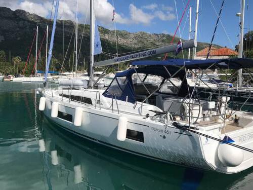 Yacht Oceanis 46.1 for charter in Haven Harbour Marina