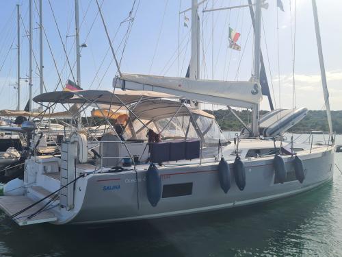 Yacht Oceanis 46.1 available for charter in Golfo Aranci