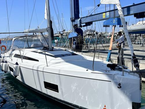 Sailboat Oceanis 46.1 available for charter in Port Goecek Marina