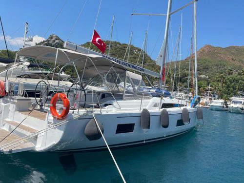 Sailing yacht Oceanis 46.1 available for charter in Joya Del Mar Marina