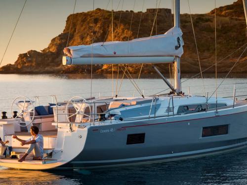 Sailing yacht Oceanis 46.1 for hire in Primosten