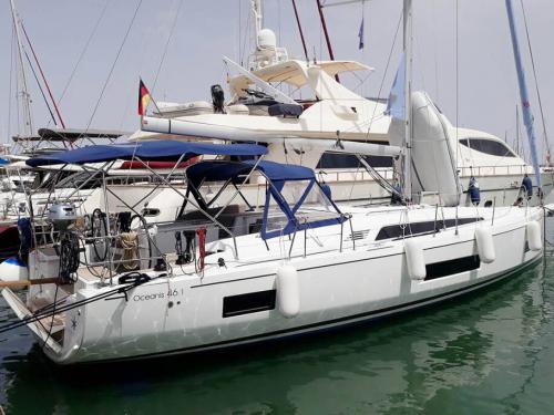 Sailing yacht Oceanis 46.1 for hire in Athens