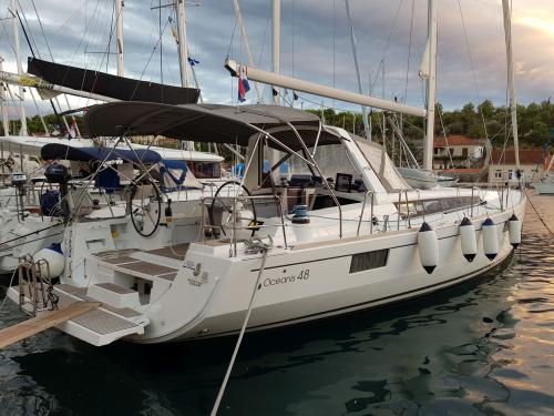 Yacht Oceanis 48 available for charter in Marina Punat