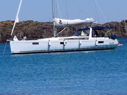 Sailboat Oceanis 48 available for charter in Carloforte