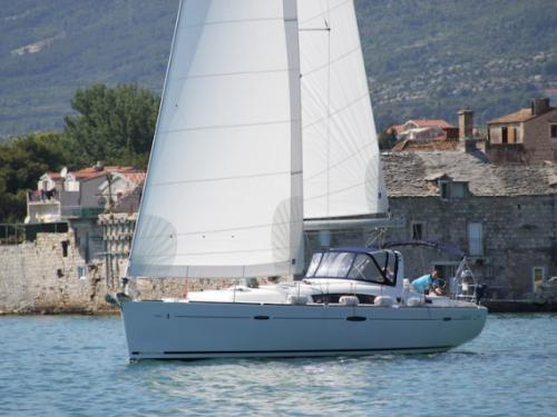 Yacht Oceanis 50 available for charter in Marina Kastela