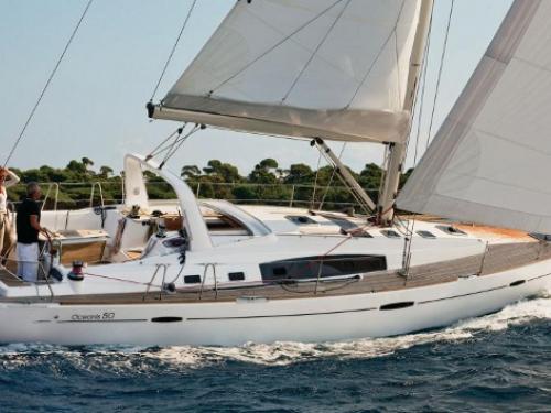 Segelboot Oceanis 50 chartern in Marina Lefkas