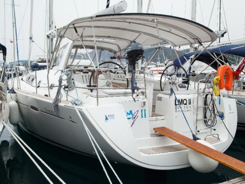 Sailing boat Oceanis 50 Family for rent in Port Goecek Marina