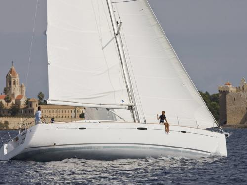 Sailing boat Oceanis 54 for charter in Salamina