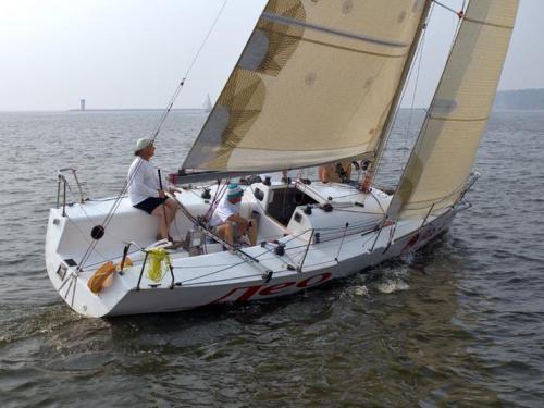 Sailing yacht Open 800 for hire in Dolgoprudny Marina