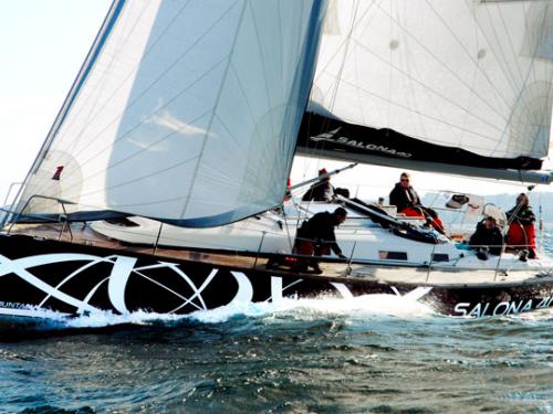 Sailboat Salona 40 available for charter in Rostocker Stadthafen