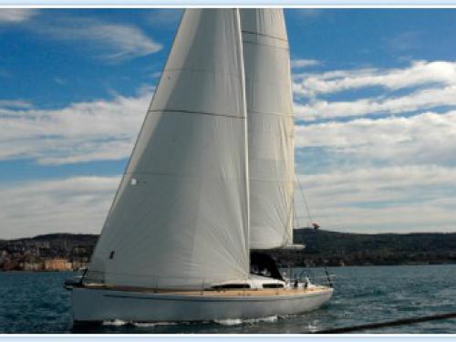 Salona 44 Performance Segelyacht Charter Kastela