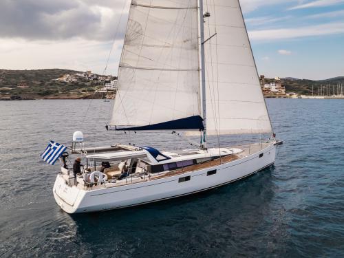 Sailing yacht Sense 57 for hire in Lavrio