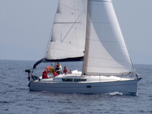 Yacht Sun Odyssey 32i available for charter in Finikas
